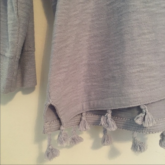 J Crew tassels v neck sweater size M - Picture 2 of 3